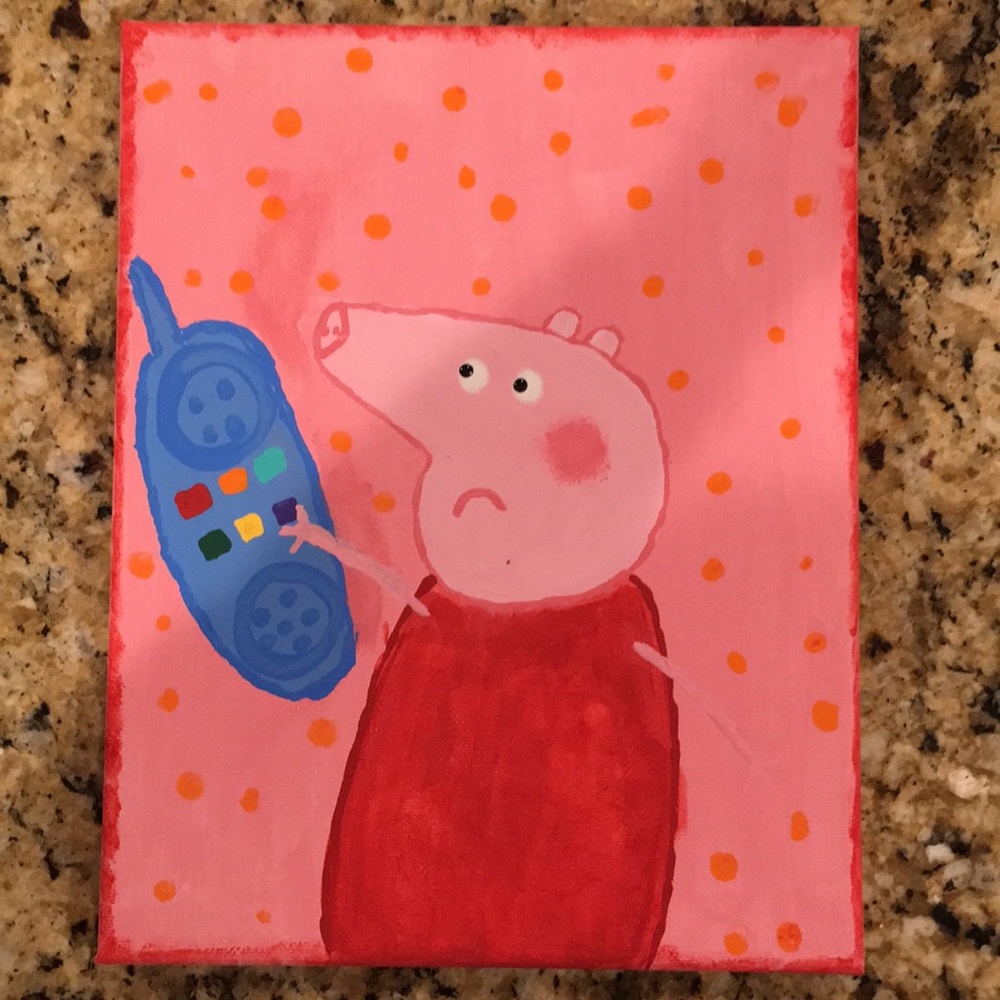 Peppa Pig Painting